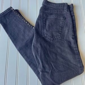 Current Elliott Studded Legs Skinny Jeans